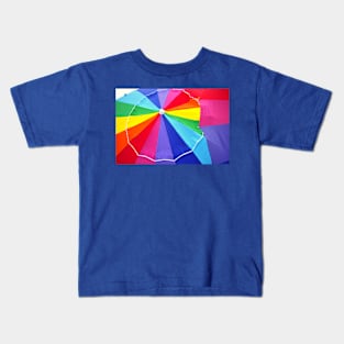 Beach Umbrellas Kids T-Shirt